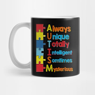 Always Unique Totally Intelligent Mysterious Mug